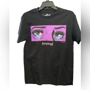 CRYING GRAPHIC TEE SHIRT, XL